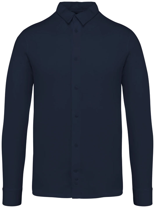 Camisa Tela de Franela Montecarlo Blue