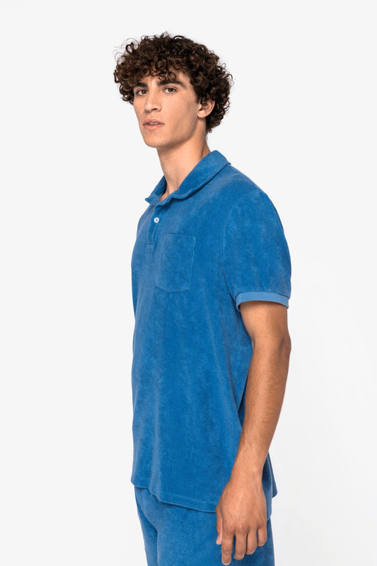 Polo Shirt Towel Niza Blue